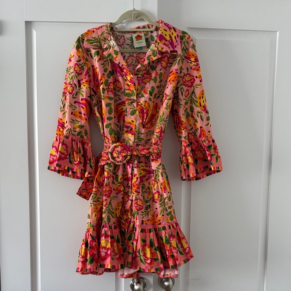 FARM Rio Dresses & Skirts - FARM Rio Pink Floral Dress